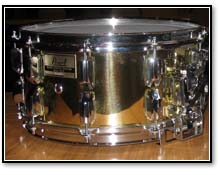 Pearl GLX Brass Snare Drum