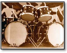 Rogers Double Bass Drum Drumset