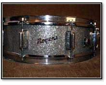 snare from silver sparkle multi-tom kit