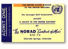 NORAD Band at Carnegie Hall