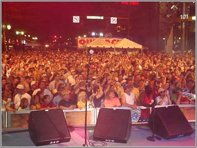 The Coca Cola 600 Festival Crowd in Charlotte, NC