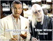 George Hamilton - Edgar Winter  -- Miller Lite